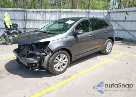 2020 Ford Edge Titanium from USA, damaged, VIN 2FMPK4K96LBA56972